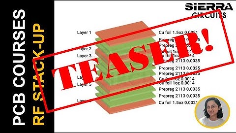 Building Reliable RF PCB Stack Ups | Webinar Teaser | Sierra Circuits