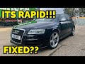 Repairing the PCV SYSTEM on my Audi RS6 V10 TWIN TURBO!! + ROAD TEST!!