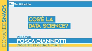 Cos’è la Data Science