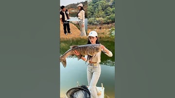 gái xinh và anh chủ hồ biến thái chơi kèo câu cá và cái kết phần 2  #fishing #cauca #short