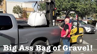 AWESOME WAY TO GET GRAVEL OR SAND!