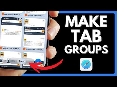 How to Create a Group Tab in Safari on iPhone