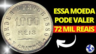 MOEDA RARA QUE PODE VALER ATÉ 72 MIL REAIS