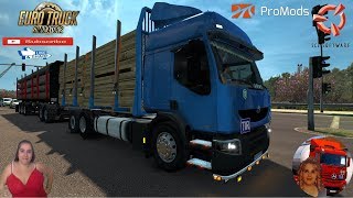 Euro Truck Simulator 2 (1.37) [TEKLIC] SCS Rigid Trailers v1.6 Renault Premium   DLC's & Mods