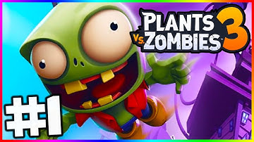 Plants vs. Zombies 3 - Gameplay Walkthrough Part 1 - DEVOUR TOWER
