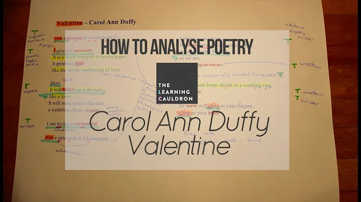 Carol Ann Duffy's "Valentine" | How to Analyse Poe...