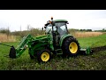 John Deere 4066R with 673 Tiller Review