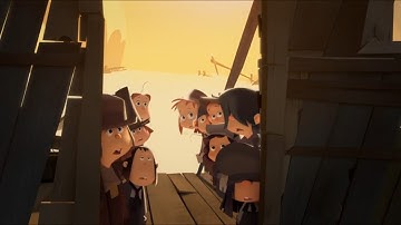 The Naughty List of Klaus, The scene how postman persuade children only good children can get toys