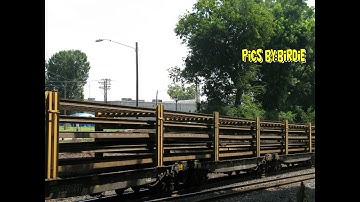 This Norfolk Southern "Rail Train" was an interesting catch!