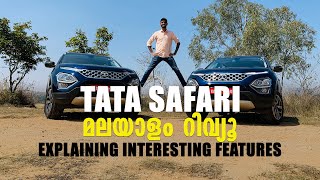 Tata Safari Malayalam Review | Explaining interesting features | ഇത് രണ്ടാം വരവാണ് | Najeeb