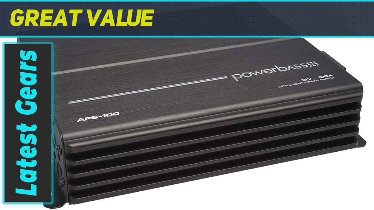 PowerBass APS-100: The Ultimate Amplifier Power Supply Solution 
