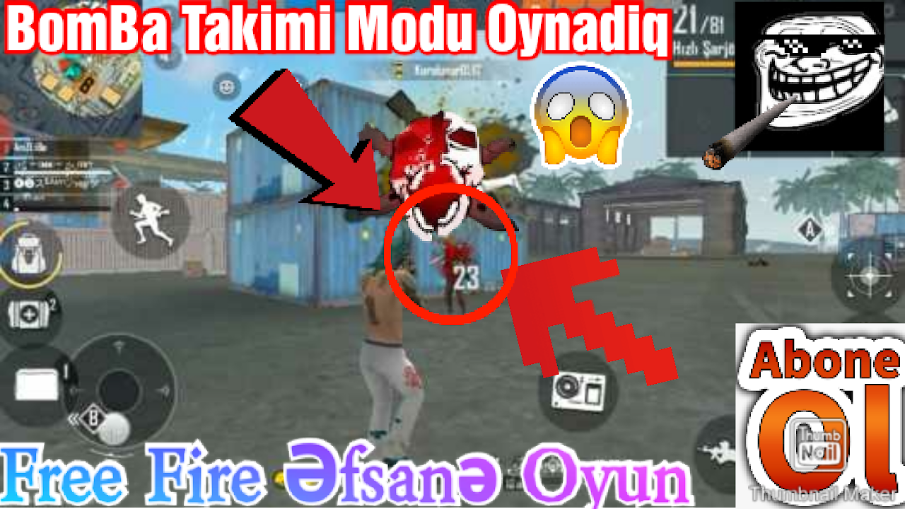 Free Fire Gel beraber oynayaq! 
