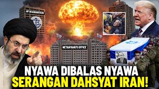 SERANGAN PRESISI, NETANYAHU TEWAS!? RUDAL BALASAN IRAN HANCURKAN Kantor Netanyahu \u0026 Markas Besar IDF