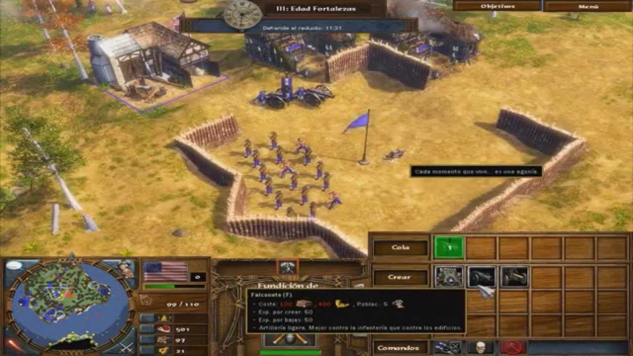 Age of Empires III The Warchiefs Breed's Hill (Hard) YouTube