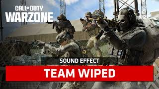 Call Of Duty: Warzone | Team Wiped [Sound Effect]