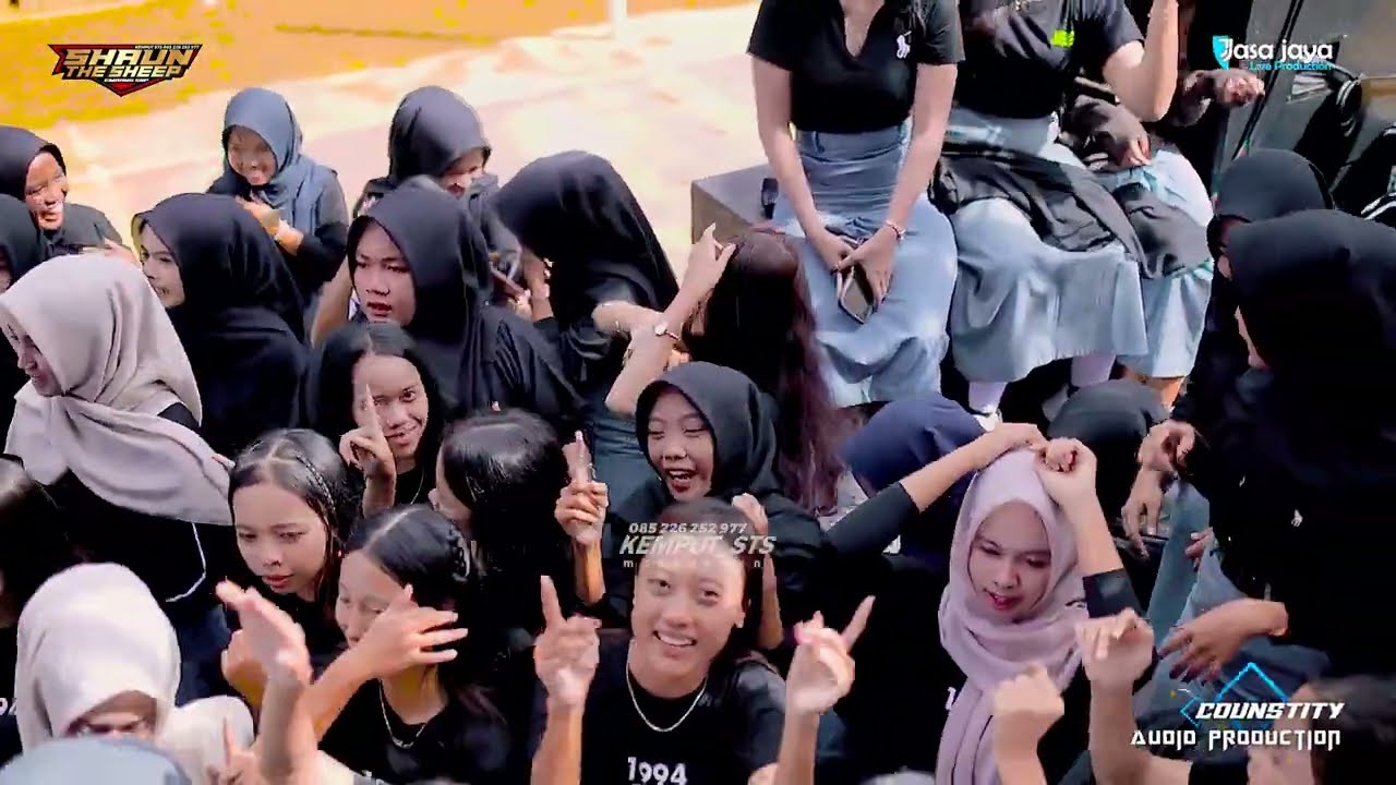 BAHTERA CINTA -DIN Ft IRUL CIRI -  SHAUND THE SHEEP - DIES NATALIS SMA N 1 DONOROJO- DONOROJO JEPARA