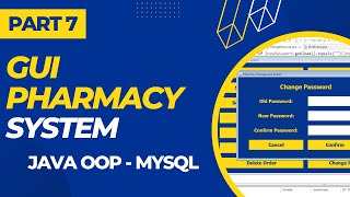 GUI for Pharmacy Management System using Java (Part 1)