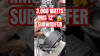 CT EXO 12” subwoofer test #basshead #ctsounds #carstereo #subwoofer #caraudio #spl #basshead #xmax