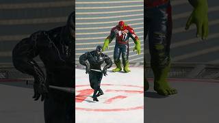 SPIDER-MAN SAVES HULK IN PAIN | #Shorts | #GTA5 | #spiderman