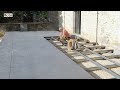 Créer une terrasse en dalles sur structure métallique - Tuto bricolage avec Robert