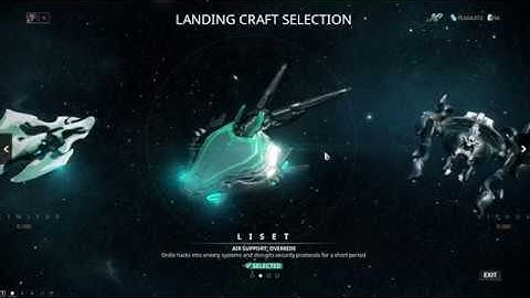 WARFRAME New Landing Craft MANTIS Customize Optics and Leveling Weapons AND Farming FOCUS