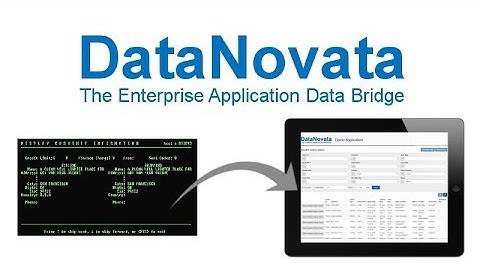 Retire your legacy applications & retain access to the data with DataNovata