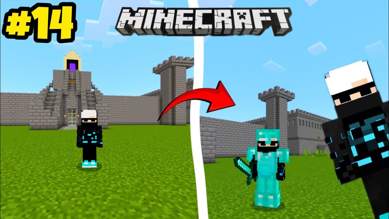 FINALLY FULLY DIAMOND 💎 ARMOUR COMPLETE MINECRAFT GAMEPLAY #14 - YouTube