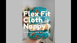 Cloth Nappy Sewing Tutorial // Flex Fit by Happy Hippos Diaper Pattern