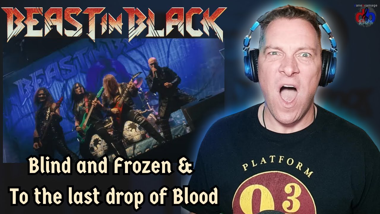 FIRST TIME REACTION! BEAST IN BLACK - Blind And Frozen & To The Last Drop Of Blood 🇫🇮 Music Videos