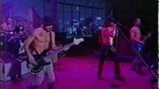 Red Hot Chili Peppers My Friends  Live David Letterman chords