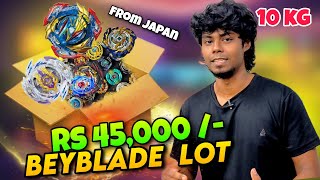 Rs 45000 - worth of Beyblade lot UNBOXING from japan | pocket toon screenshot 4