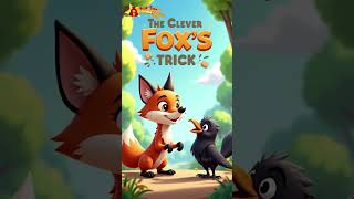 Clever Fox | Flattery Fox & Foolish Crow | 3D Animated | Moral Stories in English #ai #cartoon #fox