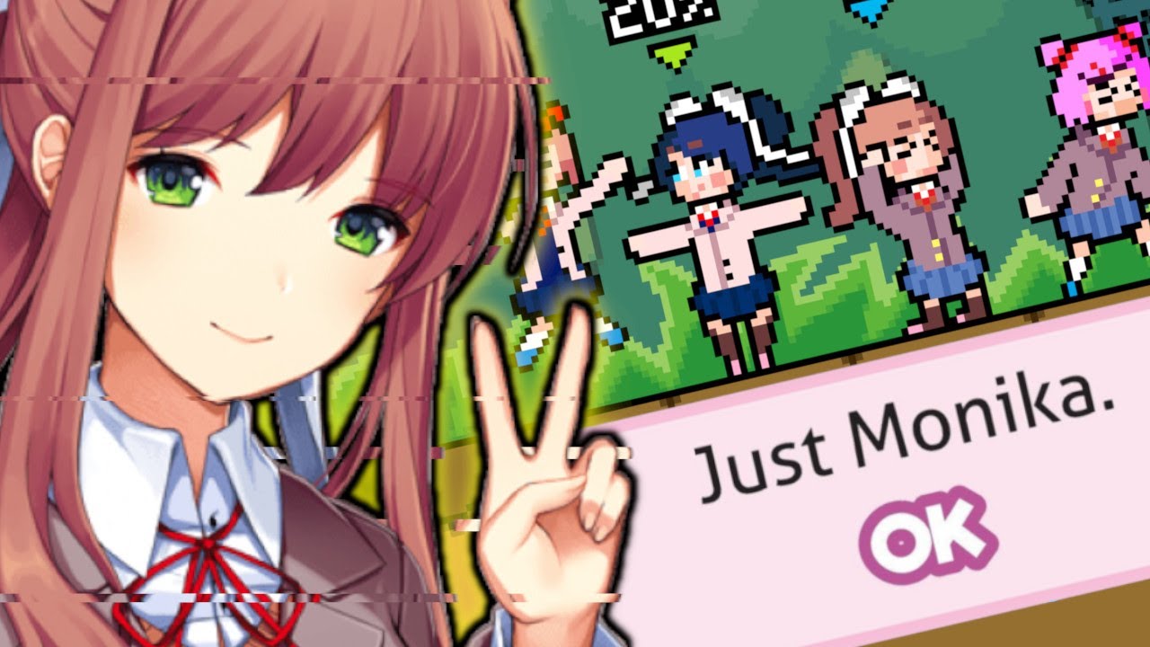 Just Monika joins Rivals of Æth̶̘̻̓ę̸̼̏͝r̴͉̓̽ :)