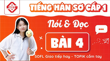 BÀI 4 LUYỆN ĐỌC - NÓI TIẾNG HÀN TỔNG HỢP SƠ CẤP 1 | HỌC TIẾNG HÀN ONLINE