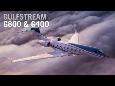 Gulfstream Unveils New G800 and G400 Jets – AIN
