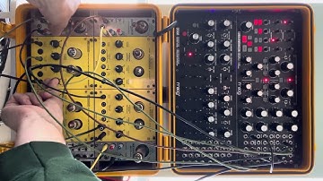 7/8/23 Moog Subharmonicon sequences Metasonix RK7, RK7, R-54, R-52, RK2 + Univox ProVerb