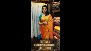 Soft silk kanchipuram saree collection