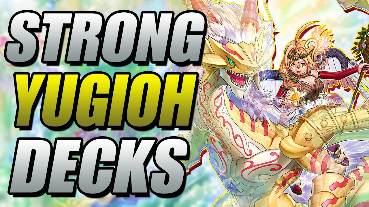 There are some POWERFUL New Yugioh Decks YOU need to know about...
