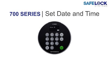 LA GARD 700 Series - Set Date and Time