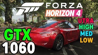 Forza Horizon 4 - GTX 1060 3gb | i5 3570 | 12GB | 1080p Low - Ultra Settings | FRAME-RATE TEST