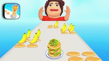 Pancake Run Level 282-284 🍔🍕 NEW UPDATE!! Gameplay Walkthrough (Android, iOS)