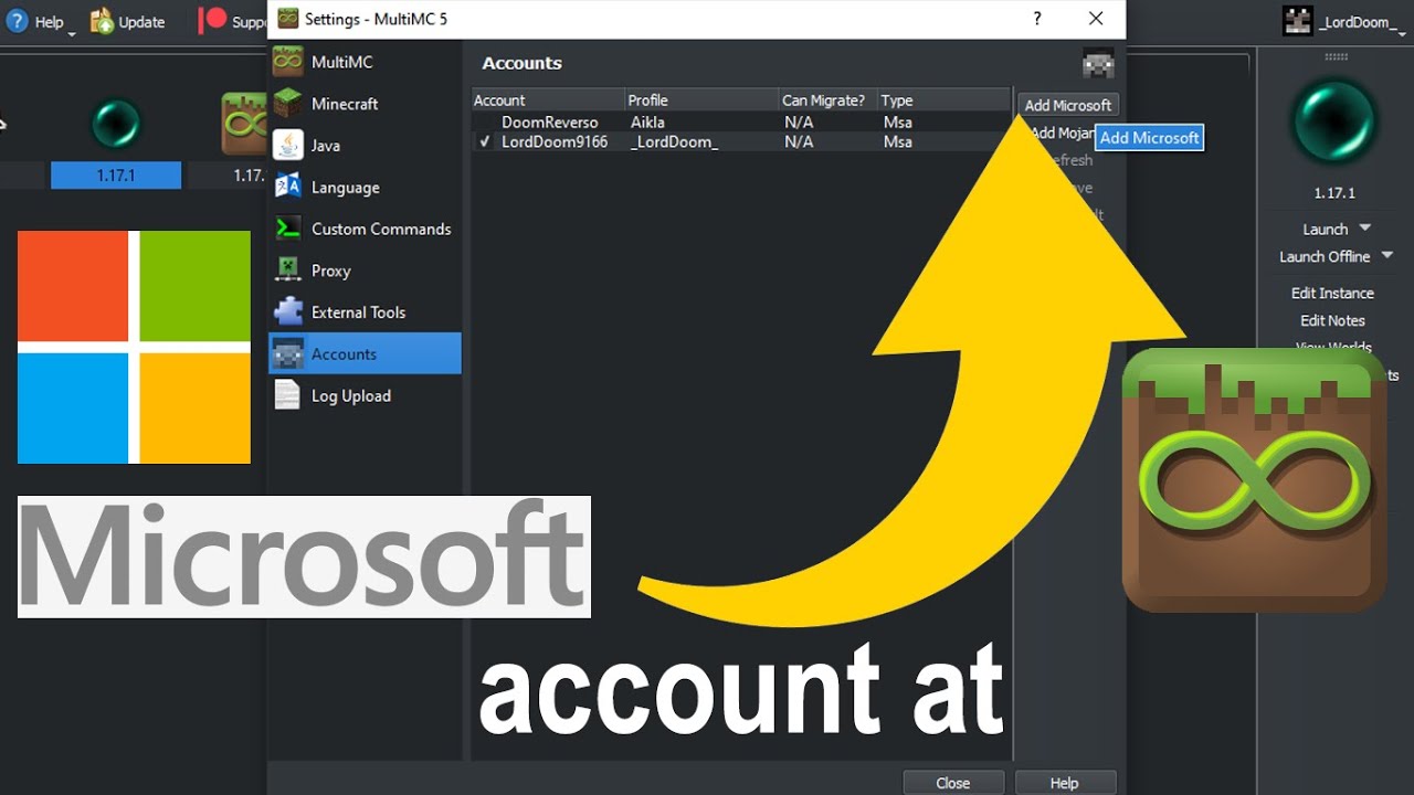 multimc microsoft account has expired multimc microsoft account has expired