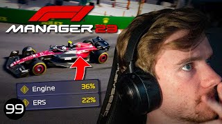 How GOOD Are We With Our WORST Engine? - F1 Manager 2023 Career #99