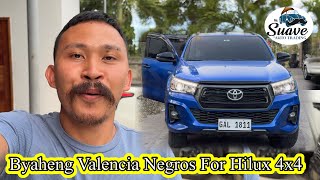 Byaheng Valencia Negros Oriental With Impostor for 2019 Hilux Conquest 4x4 7K ODO Only