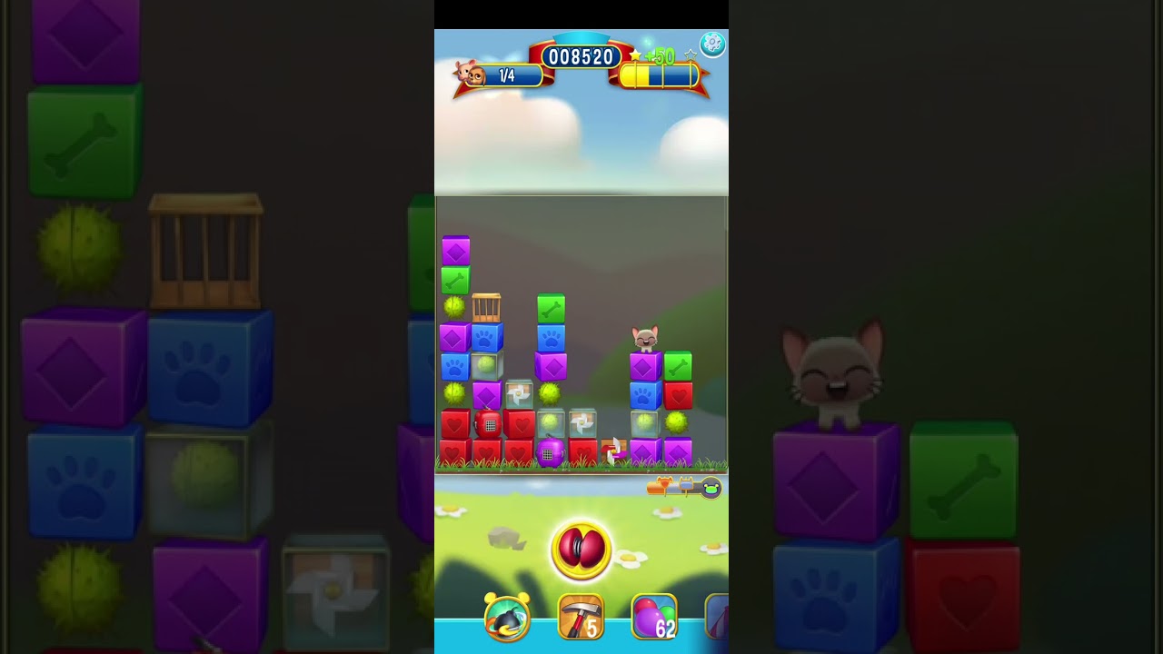 Pet Rescue Saga level 4907 no boosters | PuzzledCubes.site