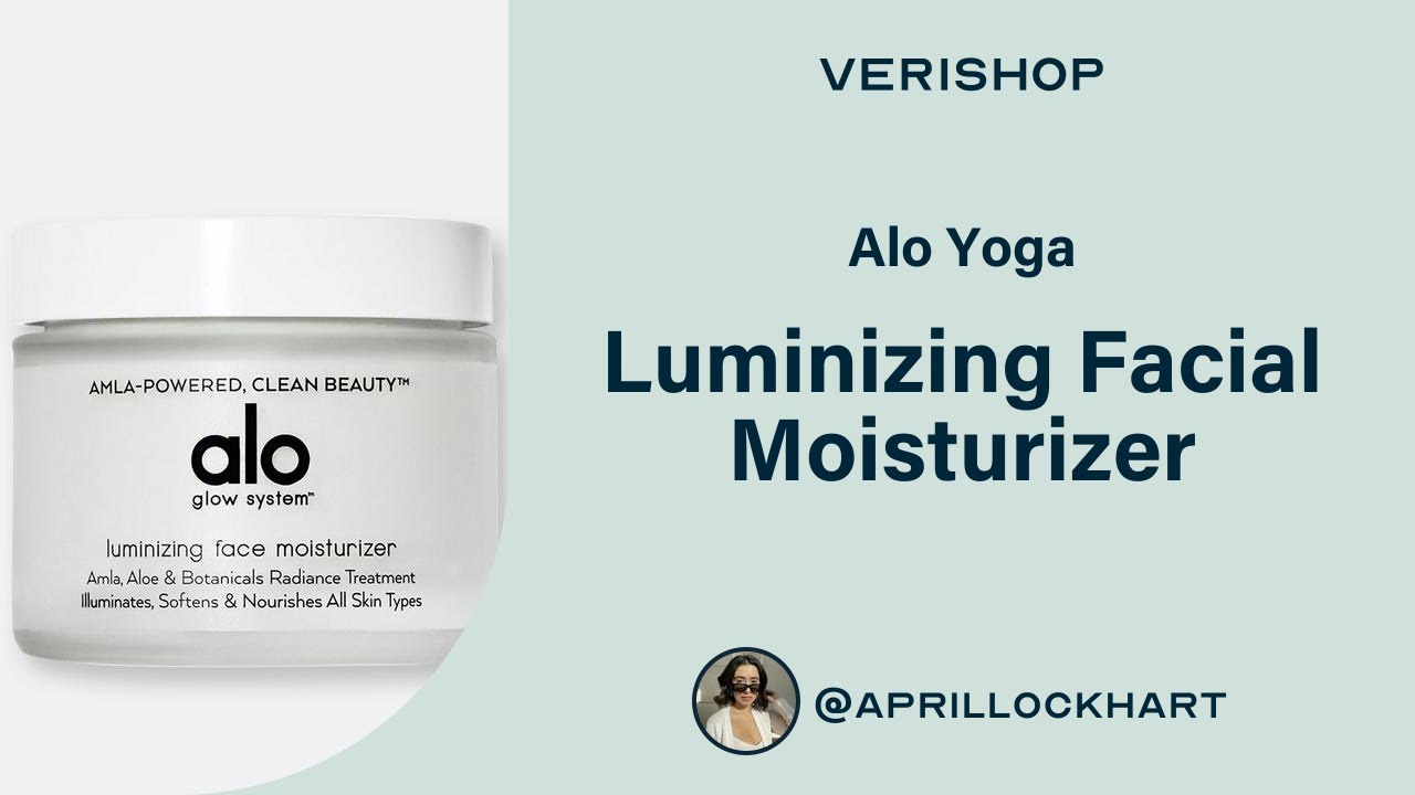 Alo Yoga Luminizing Facial Moisturizer Review
