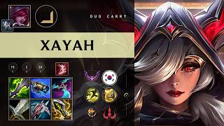 Xayah ADC vs Miss Fortune - KR Master Patch 26.09