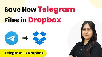 Telegram Dropbox Integration - Save New Telegram Files in Dropbox