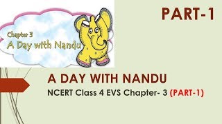 NCERT Class 4 EVS Chapter 3 (PART-1) 'A DAY WITH NANDU' with Picture Explanation in हिंदी | CBSE EVS