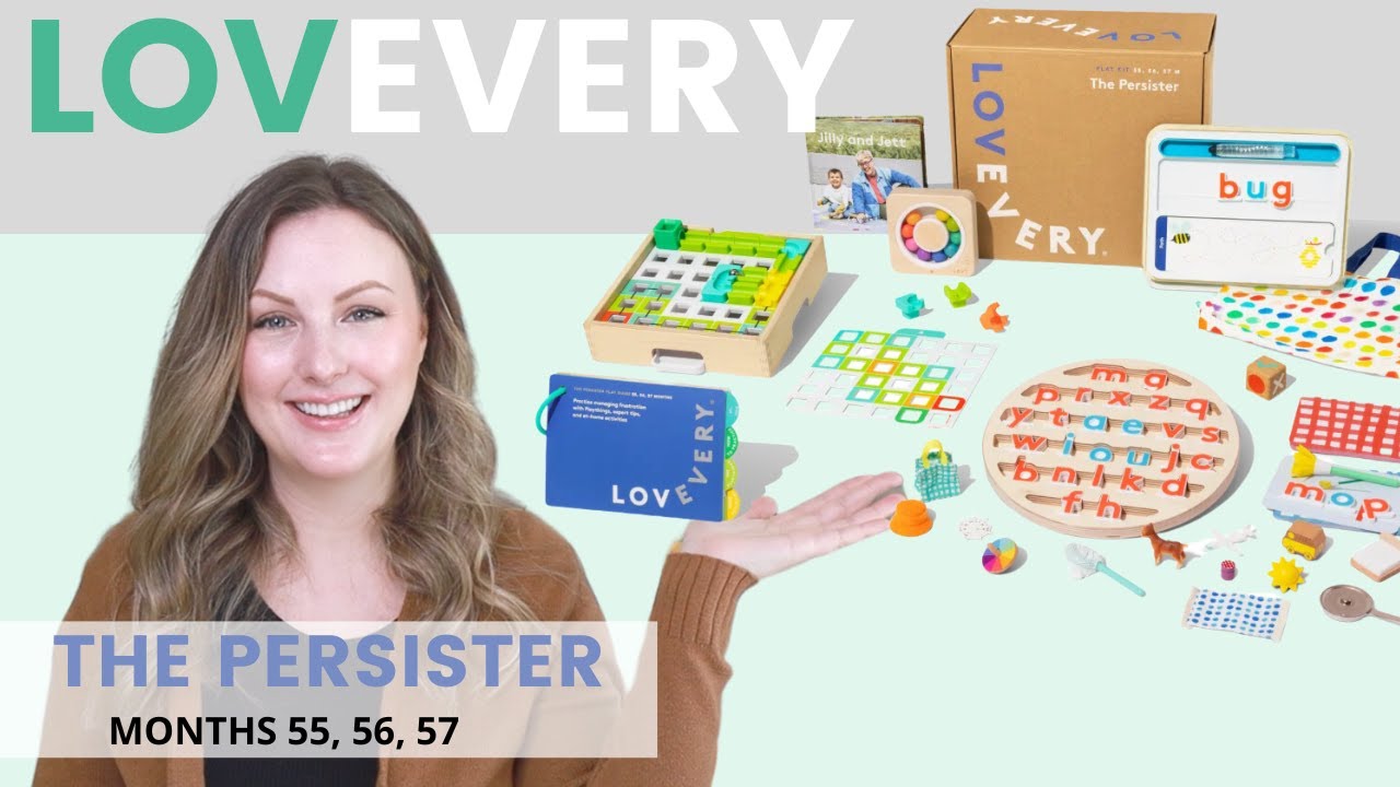 Lovevery The Persister Playkit Review - 4 Year Olds (55, 56, 57